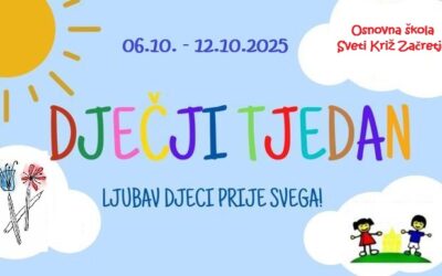Dječji tjedan – radionice u školi