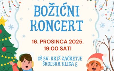 Božićni koncert Glazbene škole