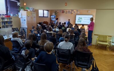 Šestaši na književnom susretu s Nenom Lončar