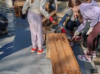 Radovi na vanjskoj učionici i školskom vrtu