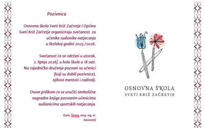 Završna manifestacija za nagrađivane učenike