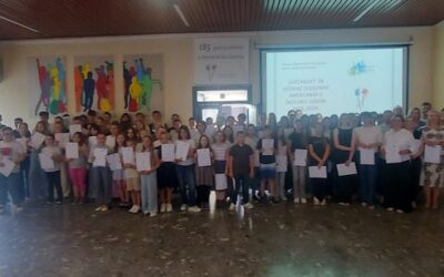 Svečanost za učenike sudionike školskih natjecanja