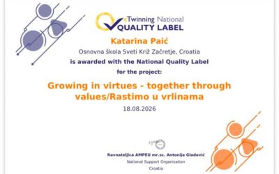 Nacionalne oznake kvalitete za četiri eTwinning projekta
