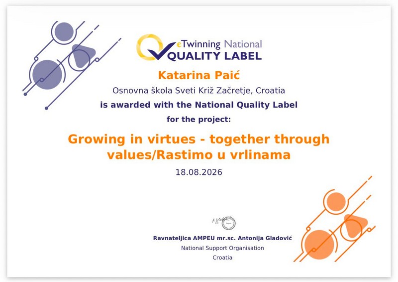 Nacionalne oznake kvalitete za četiri eTwinning projekta